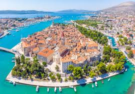Trogir aerial